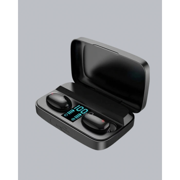 VipMarketim TWS Bluetooth Kulaklık 1800mAh Şarj Kutulu Dijital Ekranlı