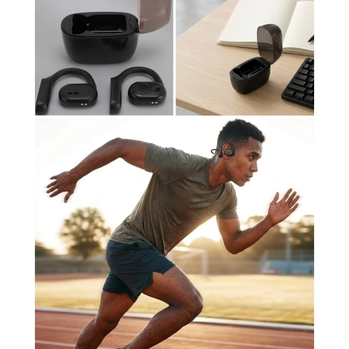 VipMarketim TWS Kablosuz Kulaklık Dokunmatik Kontrol Uzun Pil Ömrü Şarj Kutulu