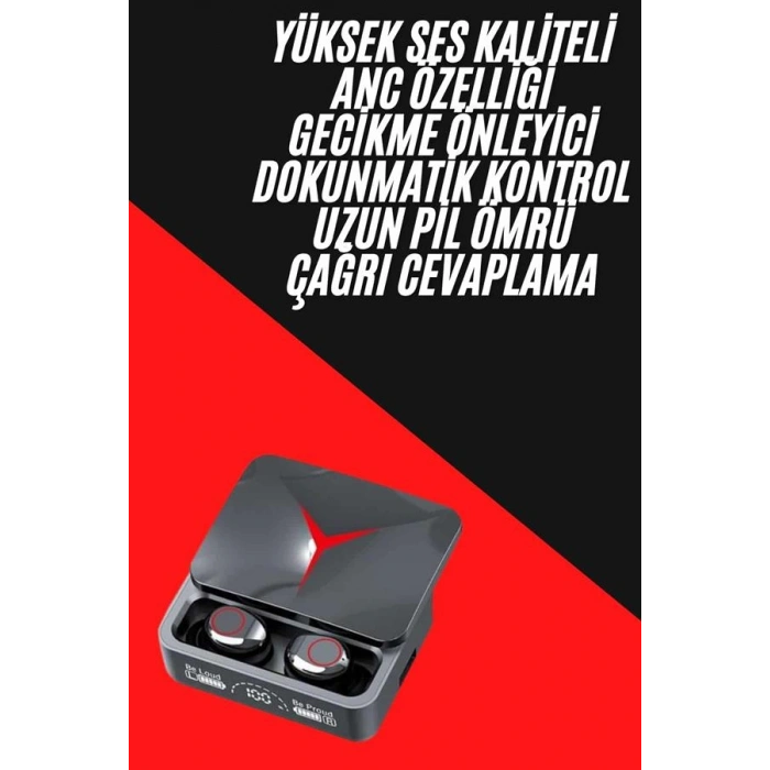 VipMarketim Tws Powerbank Kutulu Dijital Göstergeli Bluetooth Kulaklık Kablosuz Kulakiçi Kulaklık