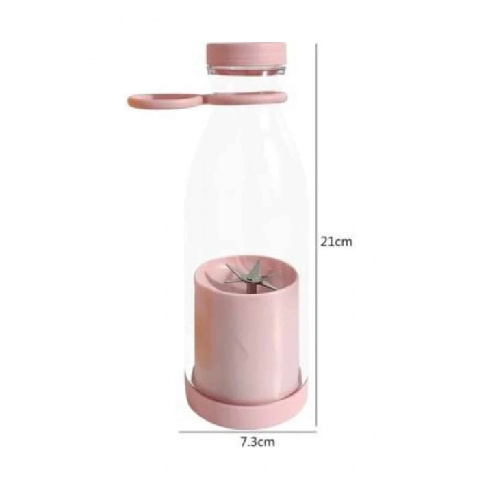 VipMarketim u Geçirmez Kablosuz Şarjlı Dayanıklı Taşınabilir Mini Blender