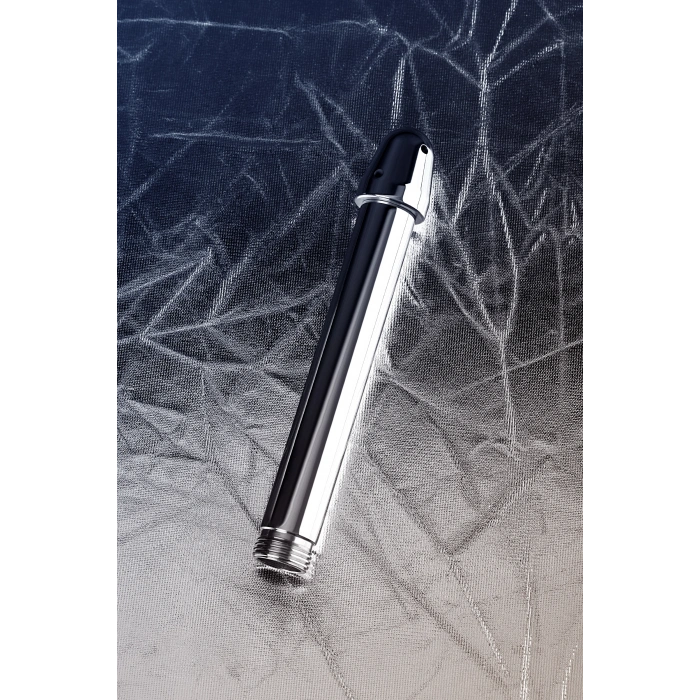 VipMarketim Üç Uçlu Anal Duş, Metal, Metal, Gümüş, 13 Cm