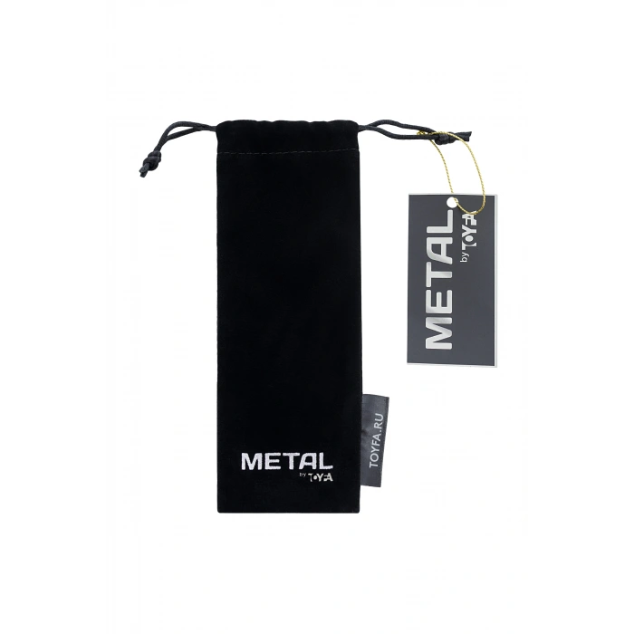 VipMarketim Üç Uçlu Anal Duş, Metal, Metal, Gümüş, 13 Cm