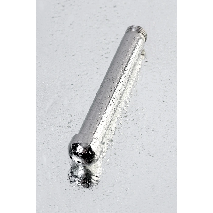 VipMarketim Üç Uçlu Anal Duş, Metal, Metal, Gümüş, 13 Cm