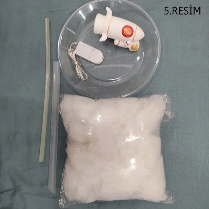 VipMarketim Uçan Astronot Tasarımlı Gece Lambası