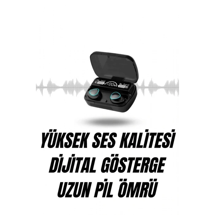 VipMarketim Ucuz Kaliteli Yeni Nesil 7 Kordonlu Akıllı Saat ve Kablosuz Bluetooth Kulaklık ANC Özelliği