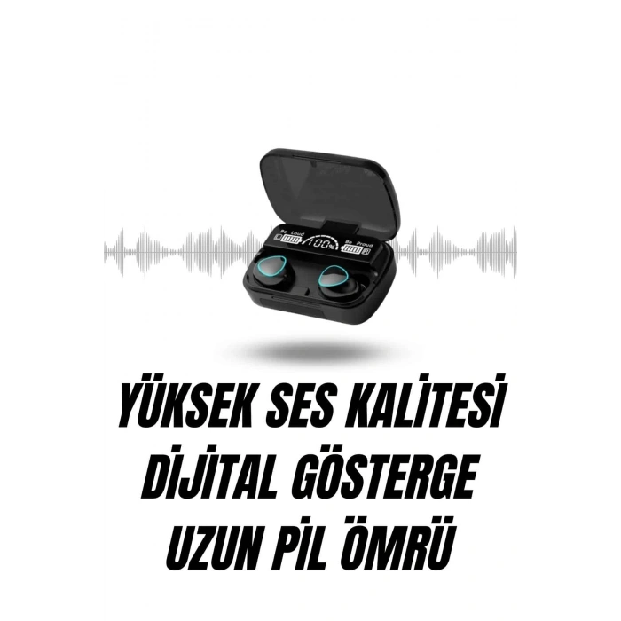 VipMarketim Ucuz Kaliteli Yeni Nesil 7 Kordonlu Akıllı Saat ve Kablosuz Bluetooth Kulaklık ANC Özelliği