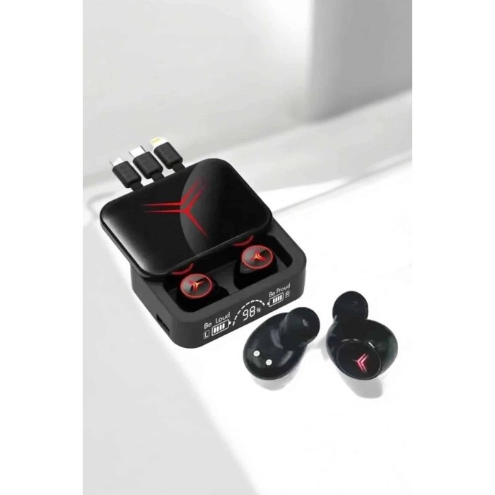 VipMarketim Ucuz ve Kaliteli Bluetooth Kulaklık TWS Çoklu Şarj Girişi Yüksek Ses Kaliteli