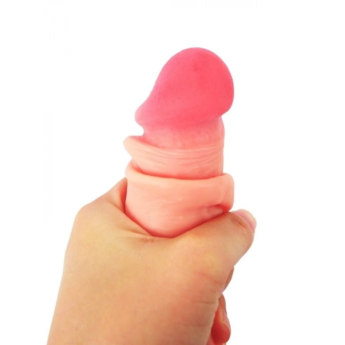 VipMarketim Ultra Gerçekçi 20 Cm Kıkırdaklı Dildo