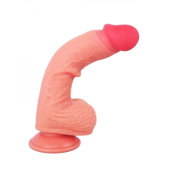 VipMarketim Ultra Gerçekçi 20 Cm Kıkırdaklı Dildo