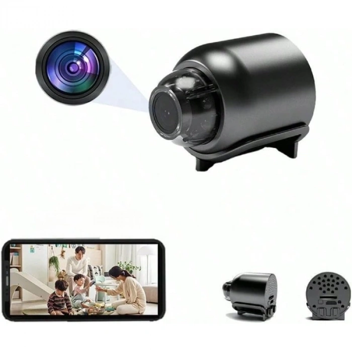 VipMarketim Ultra Mini Gözetleme Wi-Fi Kamera