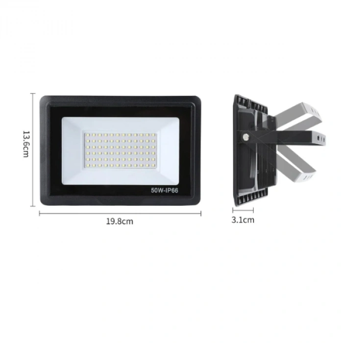 VipMarketim Ultra Slim Projektör Dış Mekan LED Işık