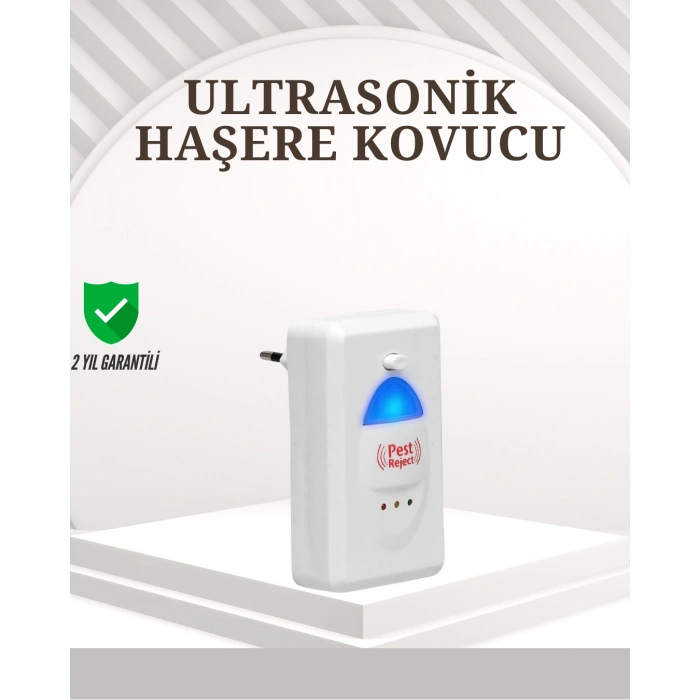 VipMarketim Ultrasonik Teknolojili Elektronik Haşere Kovucu