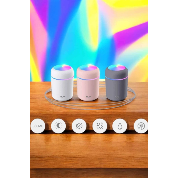 VipMarketim Ultrosonik Buharlı Hava Temizleyici Hava Nemlendirici Taşınabilir