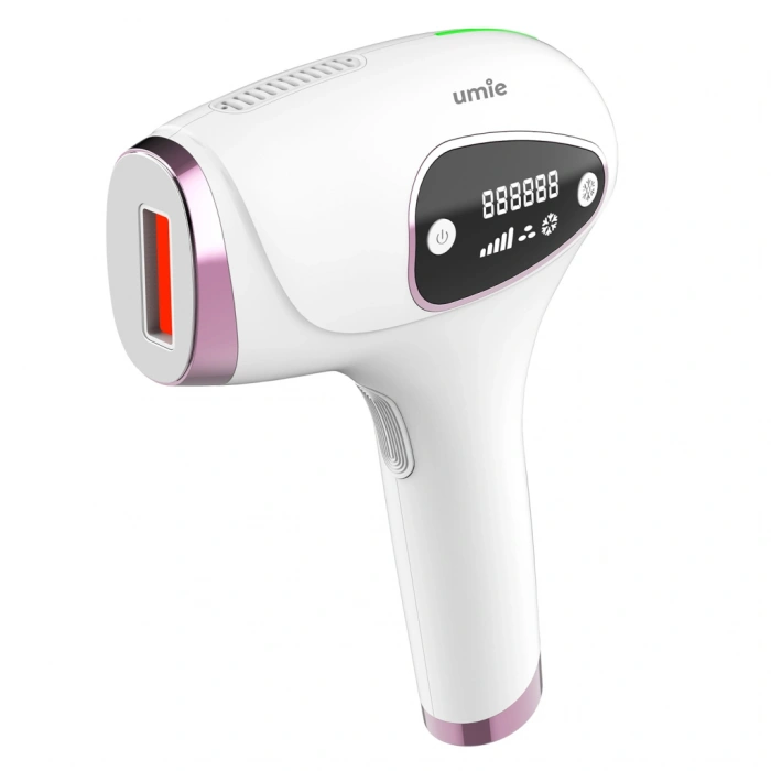 VipMarketim UMIE IPL98 Beyaz 1Milyon Atım Buzlu Quartz Tüp 3 Başlık 9 Hız Kademeli IL Lazer Epilasyon Cihazı.(1923)