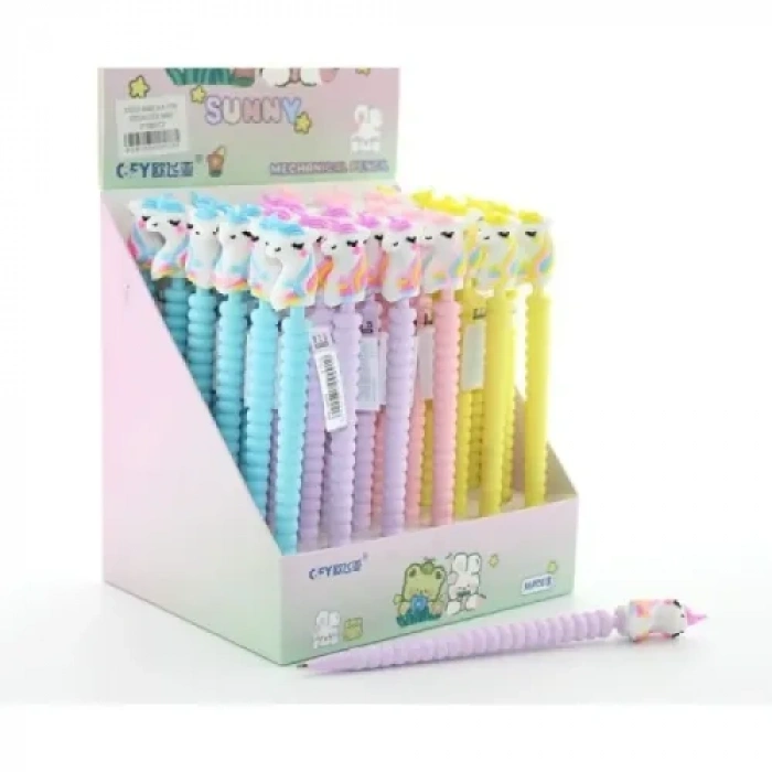 VipMarketim Unicorn Figürlü 07 Uçlu Kurşun Kalem