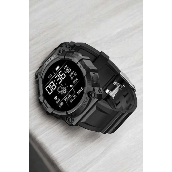 VipMarketim Unisex Tasarımıyla Klasik ve Spor Kombinlere Uygun Akıllı Saat