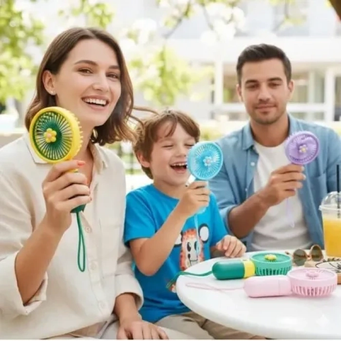 VipMarketim Usbli Mini El Fanı