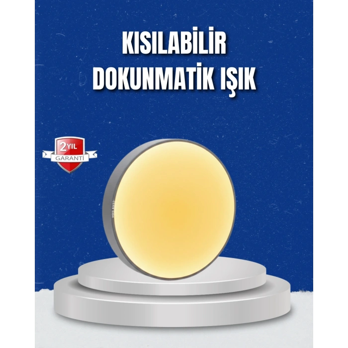 VipMarketim USB Şarjlı Sensörlü LED Lamba Otomatik Açılıp Kapanan