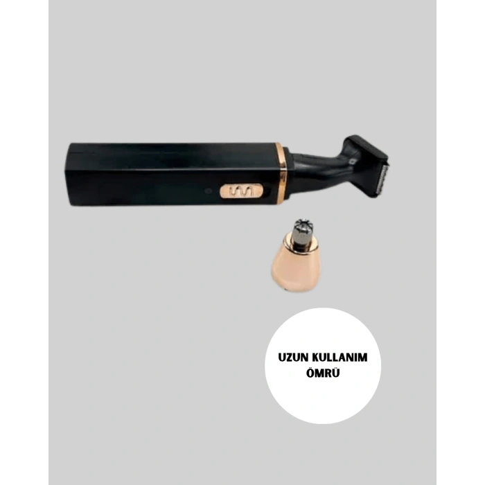 VipMarketim USB şarjlı yıkanabilir başlıklı kişisel bakım cihazı-Tıraş Makinesi
