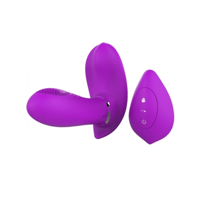 VipMarketim Uzaktan Kumandalı Külot İçi USB Şarjlı Ultra Lux Teknolojik Vibratör – Sessiz, Su Geçirmez, Giyilebilir Tasarım Mor