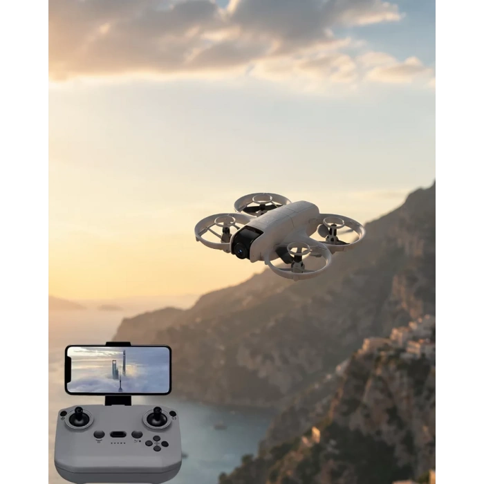 VipMarketim Uzaktan Kumandalı Mini Drone HD Kamera Işıklı Tasarım