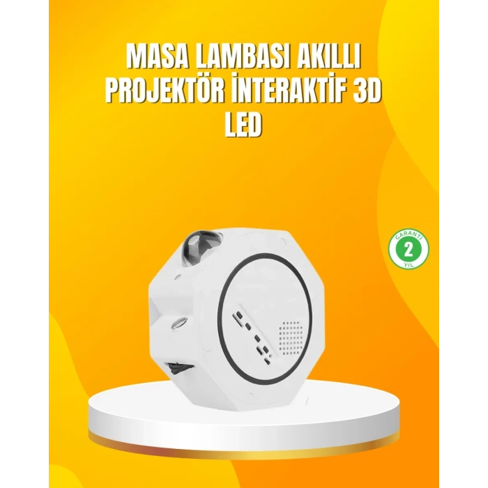 VipMarketim Uzaktan Kumandalı Zamanlayıcılı Galaksi Yıldız Projektörü