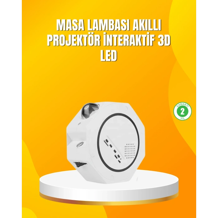 VipMarketim Uzaktan Kumandalı Zamanlayıcılı Galaksi Yıldız Projektörü