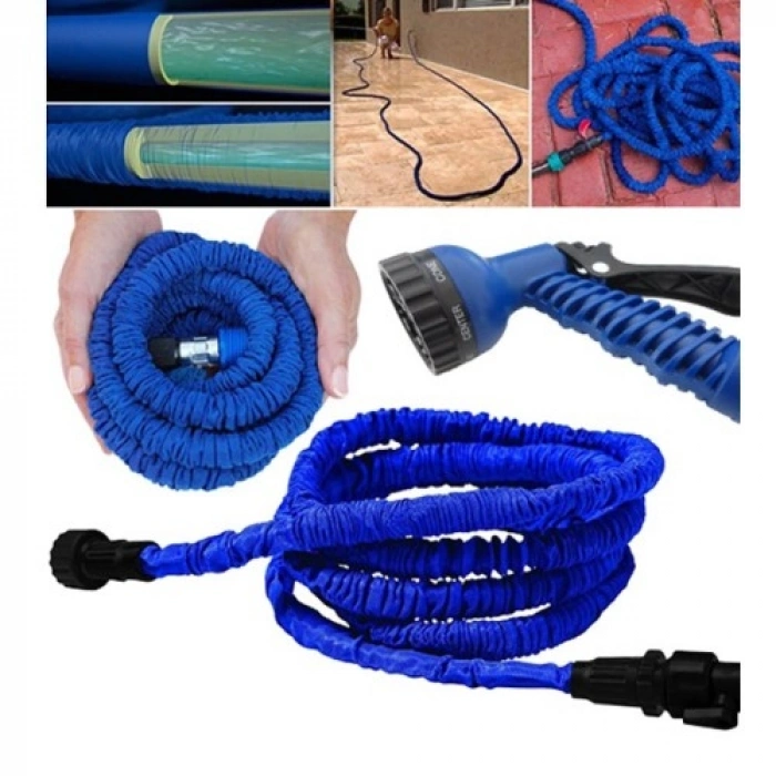 VipMarketim Uzayan Bahçe Sulama Araç Yıkama Hortumu 30 Metre