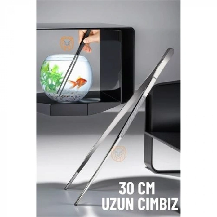 VipMarketim Uzun 30 cm Çelik Cımbız Karjalainen Design