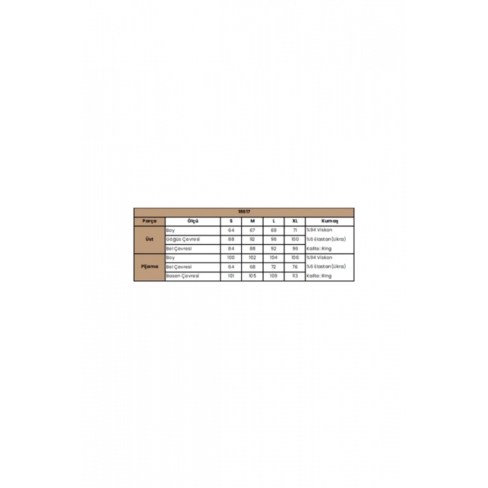 Vipmarketim Uzun Kollu Dantelli Ve Dekolteli Pijama Takımı