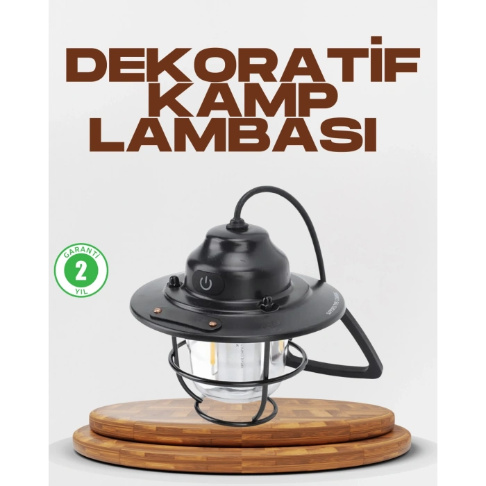 VipMarketim Uzun Ömürlü Bataryalı Outdoor LED Gece Lambası