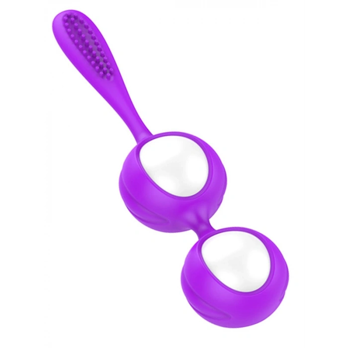 VipMarketim Vajina Yapılandırıcı Kegel Egzersiz Topları - Mor