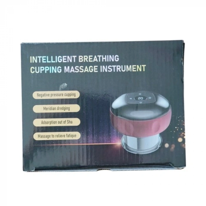 VipMarketim Vakumlu Hacamat Kupası, Şarjlı Kupa Çekme Hacamat Led Işıklı Masaj ve Selülit Kupası