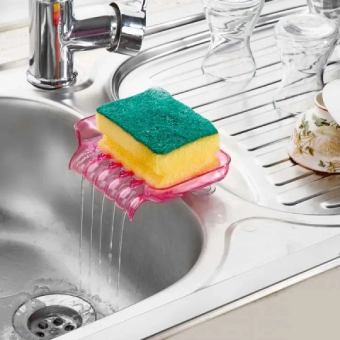 VipMarketim Vakumlu Su Oluklu Sabunluk