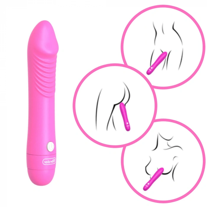 VipMarketim Vibex 12 Hızlı Tırtıklı Çubuk Vibratör