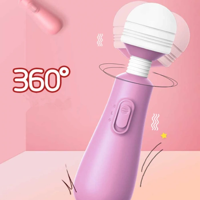 VipMarketim Vibex 2 Kademeli Wand Vibratör