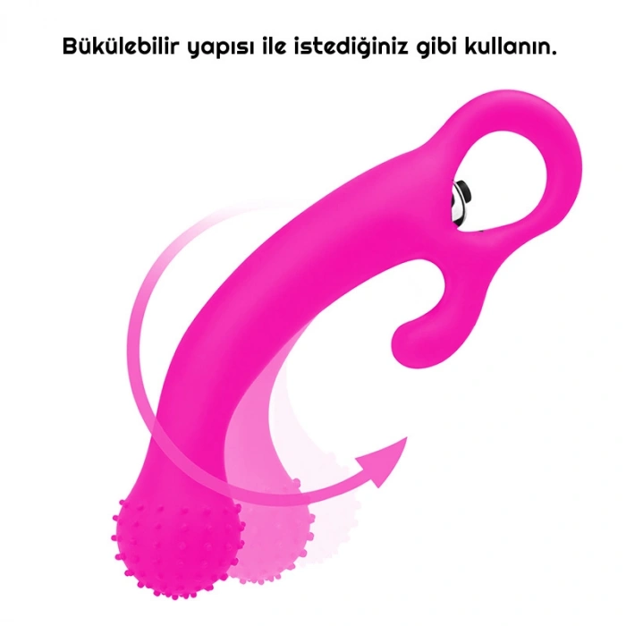 VipMarketim Vibex P Noktası Bükülebilir Vibratör