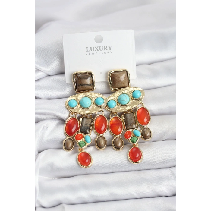 VipMarketim Vintage Sallantılı Kadın Küpe 5886
