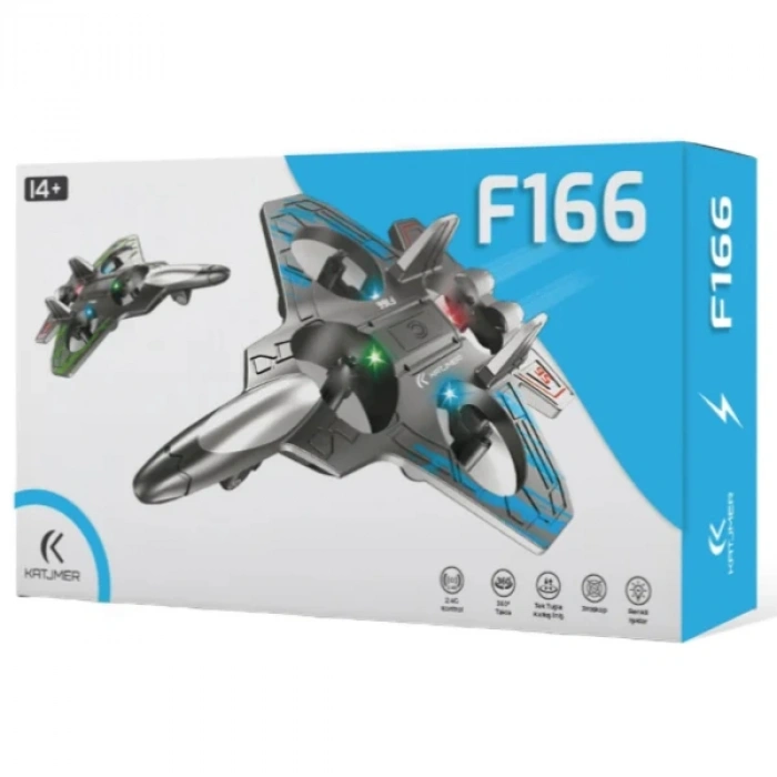 VipMarketim F166 Uçak Drone 3 Bataryalı