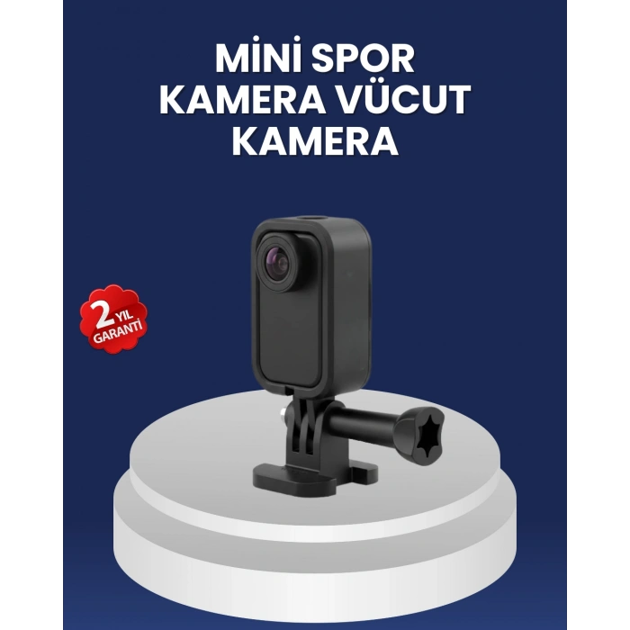 VipMarketim Vlog Seyahat ve Günlük Video Çekimleri İçin Mini Kamera