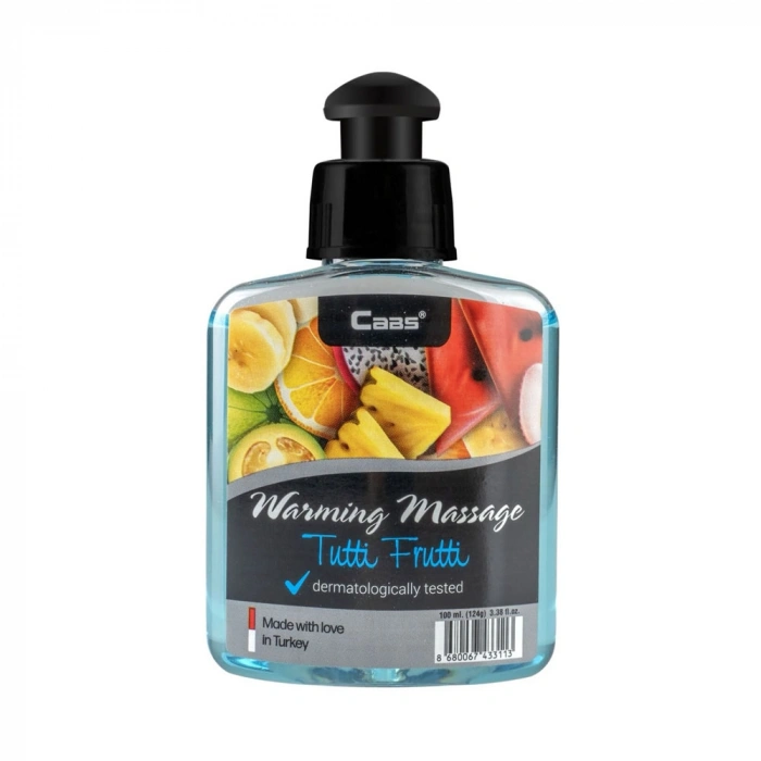 VipMarketim Warming Massage Tutti Frutti Aromalı Isınma Etkili Masaj Yağı 100ml.