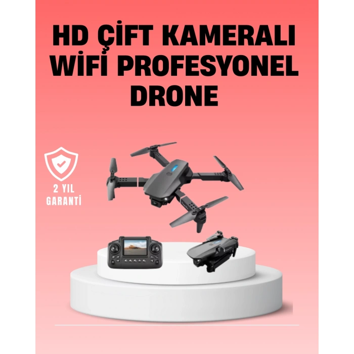 VipMarketim Wifi FPV Canlı Görüntü Aktarımlı Katlanabilir Drone