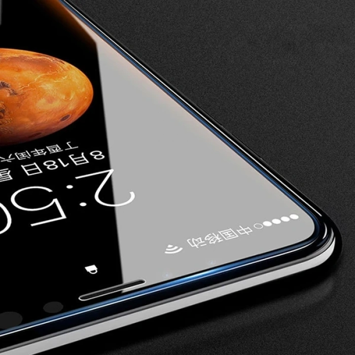 VipMarketim WK İPhone 12 Pro Max 6.7 Kingkong Curved Tempered Cam Ekran Koruyucu-(5775)