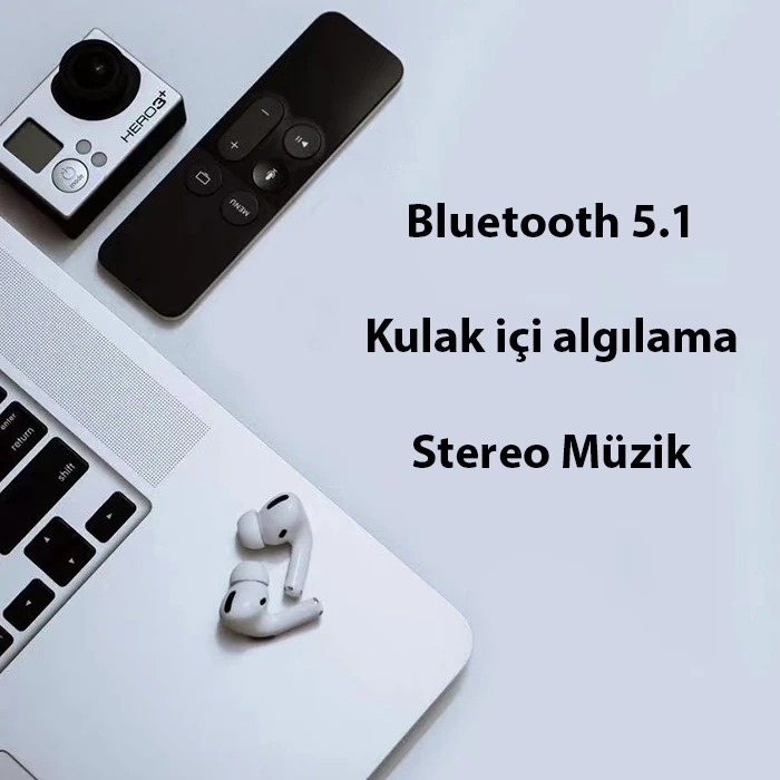 VipMarketim WOLG TB03 TWS Kablosuz Bluetooth 5.1 Kulakiçi Kulaklık-(5775)
