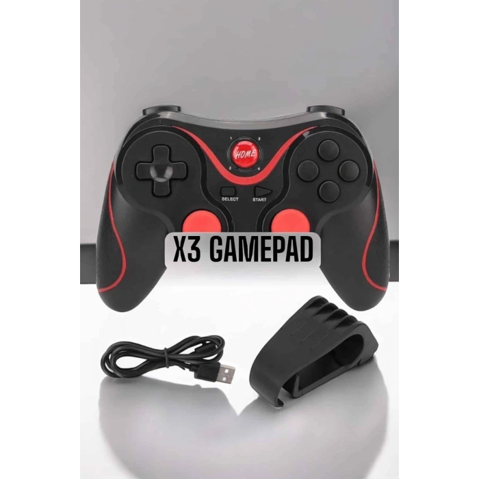 VipMarketim X3 Gamepad Oyun Kolu Bluetooth Bağlantılı Gamestick Android Uyumlu