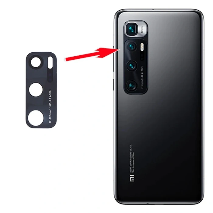 VipMarketim Xiaomi Mi 10 Ultra Kamera Lens Camı-(5775)