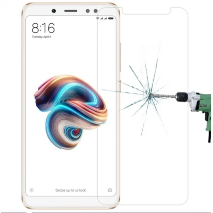 VipMarketim Xiaomi Redmi 5+ Plus Kırılmaz Cam Ekran Koruyucu-(5775)