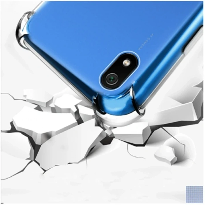 VipMarketim Xiaomi Redmi 7A Anti-Drop Darbe Emici Silikon Kılıf-(5775)