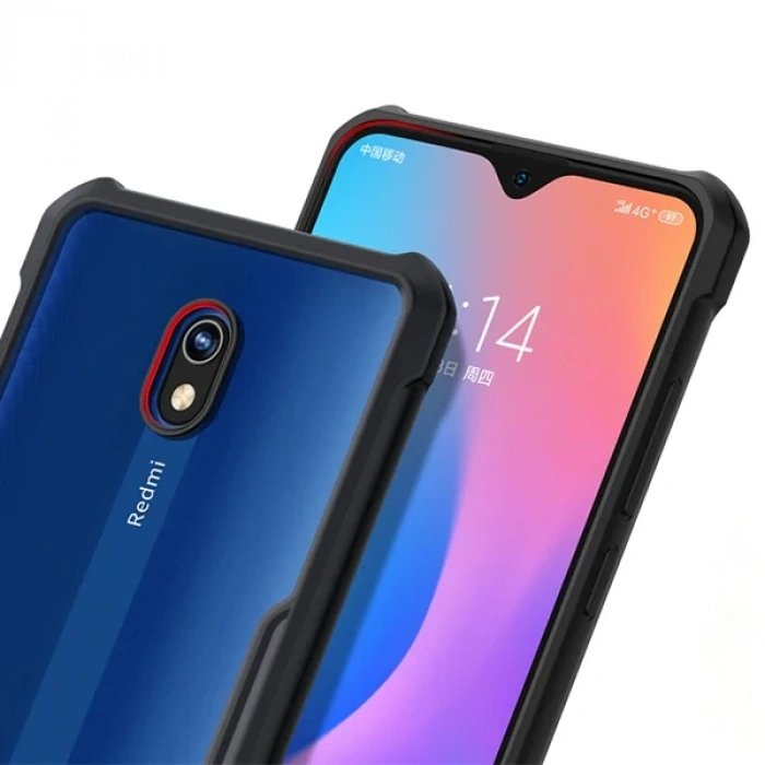 VipMarketim Xiaomi Redmi 8 Shok Absorption PC+TPU Darbe Emici Kılıf-(5775)