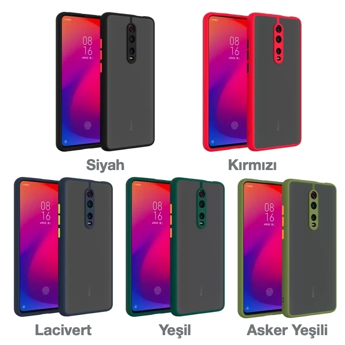VipMarketim Xiaomi Redmi K20 - K20 Pro Kamera Korumalı Premium Silikon Kılıf-(5775)